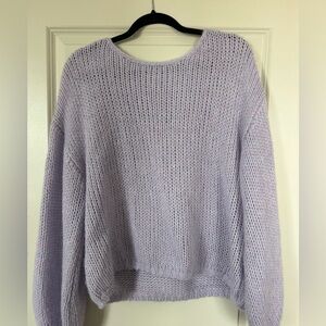 Light purple sweater